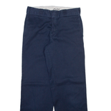 DICKIES 874 Workwear Mens Trousers Blue Regular Straight W28 L28