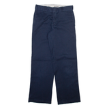 DICKIES 874 Workwear Mens Trousers Blue Regular Straight W28 L28