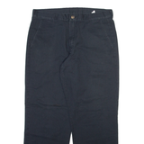 DICKIES Mens Trousers Black Regular Straight W34 L29