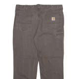 CARHARTT Mens Trousers Grey Relaxed Straight W40 L30