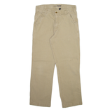 CARHARTT Mens Trousers Beige Relaxed Straight W32 L28