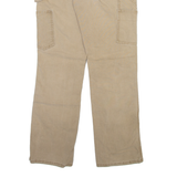 CARHARTT Carpenter Womens Trousers Beige Regular Straight W28 L30