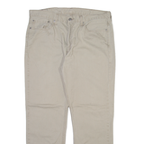 LEVI'S 514 Mens Trousers Beige Slim Straight W38 L32