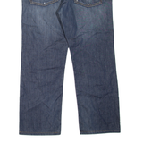 BOSS Mens Jeans Blue Regular Straight Stone Wash W36 L27