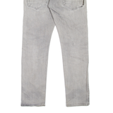 G-STAR Steam Mens Jeans Grey Regular Tapered Stone Wash W33 L32
