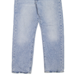 LEVI'S 551 Z BIG E Womens Jeans Blue Regular Straight Stone Wash W28 L26