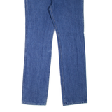 WRANGLER Womens Jeans Blue Regular Straight 90s W32 L35