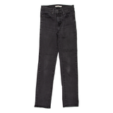 LEVI'S Slimming Womens Jeans Grey Slim Straight W26 L30