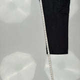 Lee Cargo Pants - 40W 30L Black Cotton