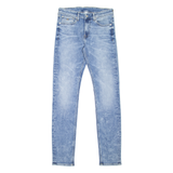 CALVIN KLEIN JEANS Mens Jeans Blue Slim Skinny Stone Wash W29 L34