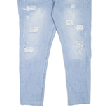 BRIOX Mens Jeans Blue Slim Tapered Stone Wash W40 L29