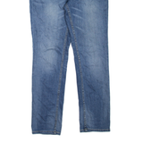 ENGELBERT STRAUSS Workwear Mens Jeans Blue Slim Straight Stone Wash W31 L32
