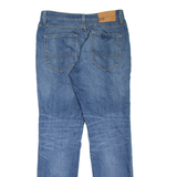 ENGELBERT STRAUSS Workwear Mens Jeans Blue Slim Straight Stone Wash W31 L32