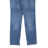 ENGELBERT STRAUSS Workwear Mens Jeans Blue Slim Straight Stone Wash W31 L32