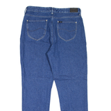 LEE Womens Jeans Blue Regular Mom W33 L30