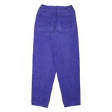 LOOK Womens Jeans Purple Regular Mom 90s W26 L31