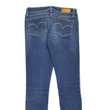 LEVI'S Womens Jeans Blue Slim Skinny Stone Wash W27 L30