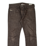 DIESEL Thavar Mens Jeans Grey Slim Skinny W32 L29