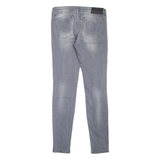 HUGO BOSS Womens Jeans Grey Slim Skinny Stone Wash W28 L30