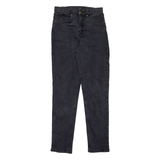 GO IN Womens Jeans Grey Regular Mom W25 L30