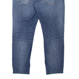 PEPE JEANS Stanley Distressed Mens Jeans Blue Tapered Stone Wash W33 L26