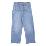 LEVI'S Ribcage BIG E Womens Jeans Blue Relaxed Straight W29 L23