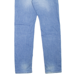 PIERRE CARDIN Lyon Mens Jeans Blue Regular Tapered Stone Wash W31 L32