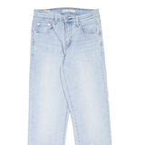 LEVI'S 724 High Rise BIG E Womens Jeans Blue Straight Stone Wash W26 L26