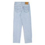 LEVI'S 724 High Rise BIG E Womens Jeans Blue Straight Stone Wash W26 L26