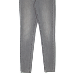 LEVI'S Mile High BIG E Womens Jeans Grey Slim Skinny Stone Wash W26 L28