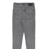 LEVI'S Mile High BIG E Womens Jeans Grey Slim Skinny Stone Wash W26 L28
