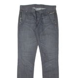 LEVI'S Womens Jeans Grey Slim Straight W30 L32