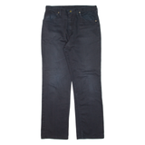 RUSTLER Workwear Mens Trousers Black Regular Straight W34 L32