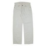 LEVI'S 582 64 Mens Trousers Grey Regular Straight W30 L30