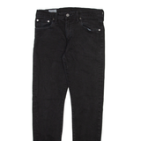 LEVI'S 512 BIG E Jeans Mens Black Slim Tapered W30 L32