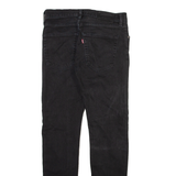 LEVI'S 512 BIG E Jeans Mens Black Slim Tapered W30 L32