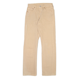 LEVI'S 501 Jeans Mens Beige Regular Straight 90s W26 L29