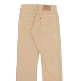 LEVI'S 501 Jeans Mens Beige Regular Straight 90s W26 L29