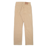 LEVI'S 501 Jeans Mens Beige Regular Straight 90s W26 L29
