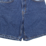 LEVI'S High Waist 550 Womens Denim Shorts Blue UK 4 W24
