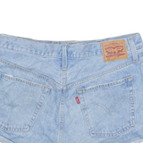 LEVI'S Cut Off 501 Womens Denim Shorts Blue M W32