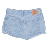 LEVI'S Cut Off 501 Womens Denim Shorts Blue M W32