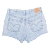 LEVI'S Cut Off 501 Womens Denim Shorts Blue M W30