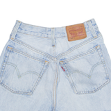 LEVI'S Cut Off 501 Womens Denim Shorts Blue XXS W24