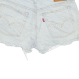 LEVI'S Cut Off Womens Denim Shorts Blue S W28