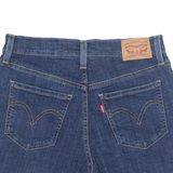LEVI'S Turn Up Womens Denim Shorts Blue S W27