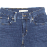 LEVI'S Turn Up Womens Denim Shorts Blue XXS W25