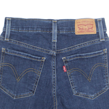 LEVI'S Turn Up Womens Denim Shorts Blue XXS W25