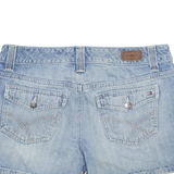 TOMMY HILFIGER Womens Denim Shorts Blue UK 10 W31