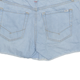VANS Womens Denim Shorts Blue S W28